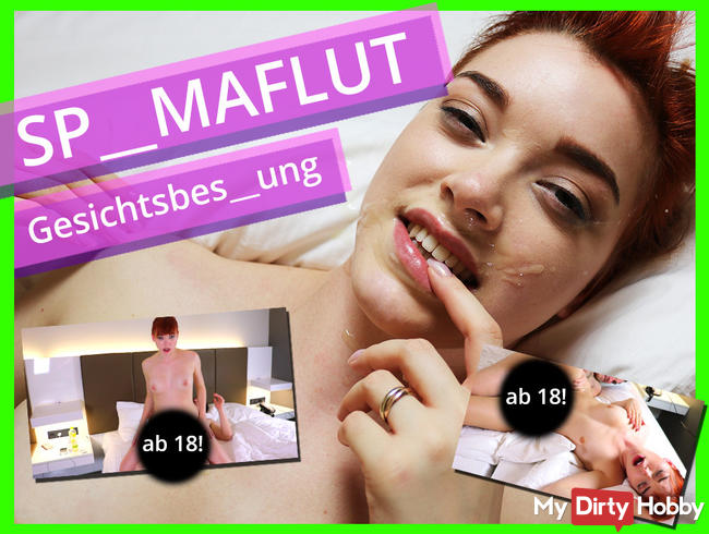 SPERMAFLUT Gesichtsbesamung!!