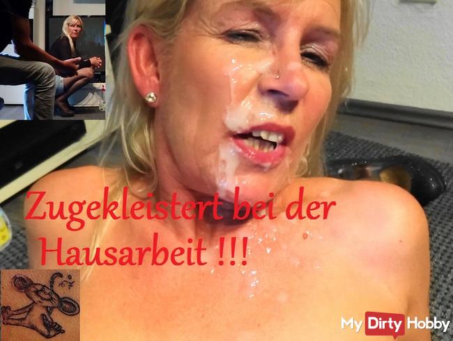 Zugekleistert beim Haushaltputz