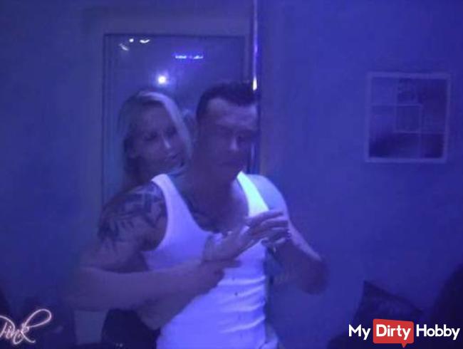 Geil vor dem Stripper selbst gemacht