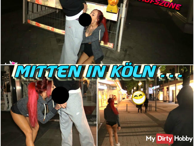 DREISTER gehts nicht ! Monsterschwanz mitten in Köln !