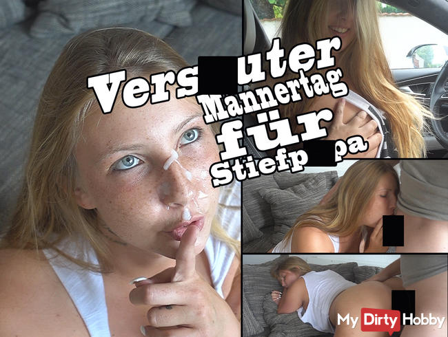 Versauter Männertag für Stiefpapa