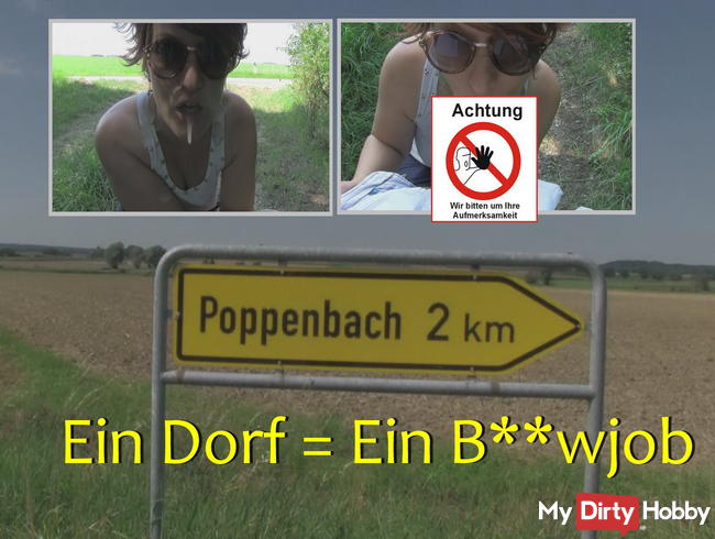Ein Dorf - Ein Blowjob