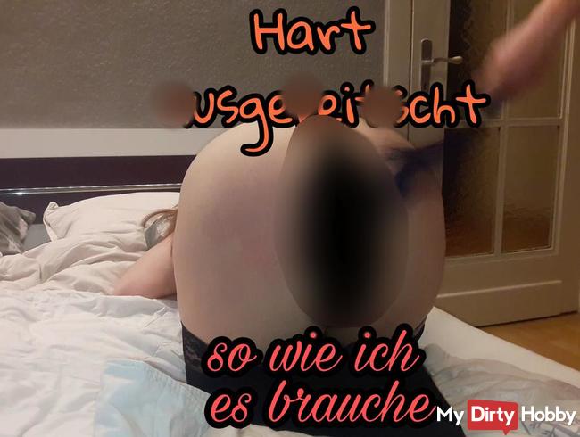 Hart ausgepeitscht - so wie ich es brauche