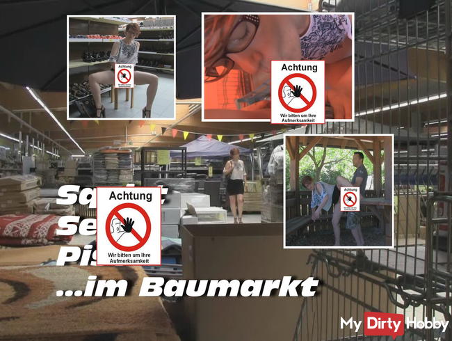 Dreist! Fuck im Baumarkt
