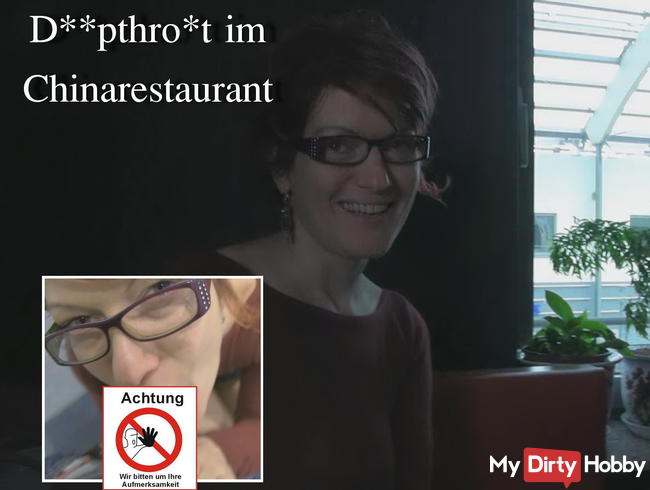 Deepthroat im Chinarestaurant