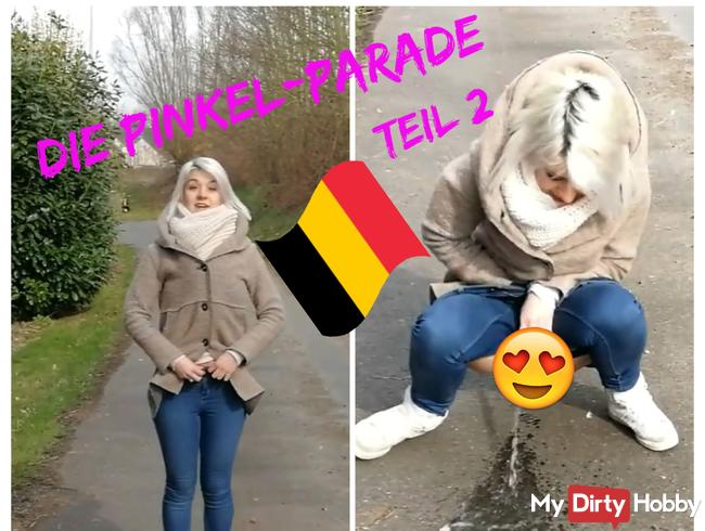 Zweite Etappe in Belgien