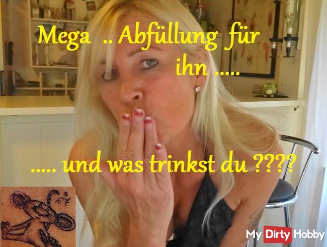 Mega Piss direkt ins Schluckmaul