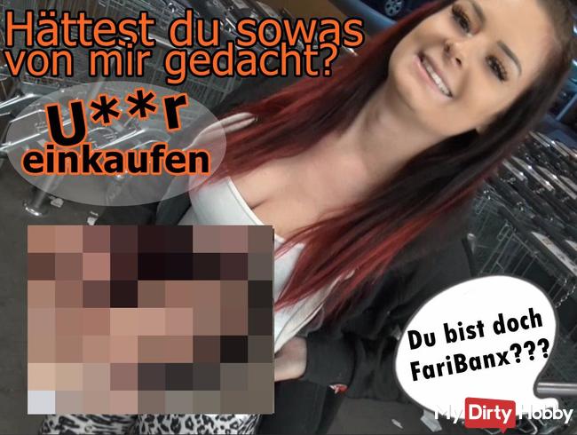 User einkaufen! Hättest du sowas jemals von mir gedacht???