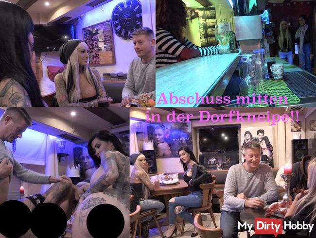 Abschuss mitten in der Dorfkneipe!!!!!