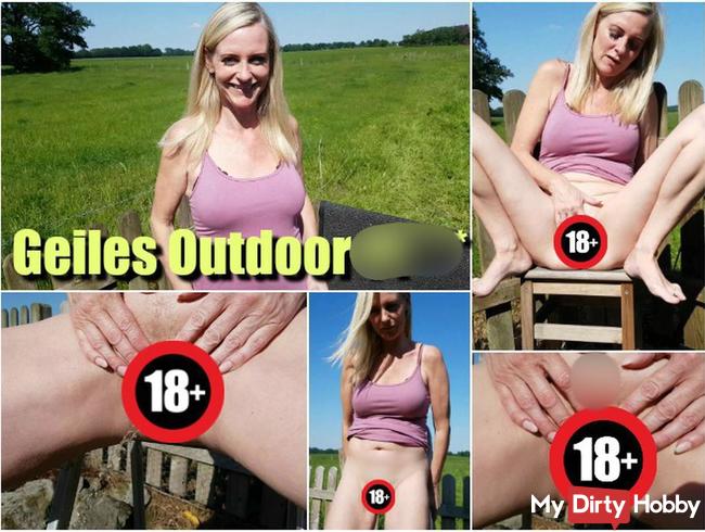 Geiles Outdoor Pissen!