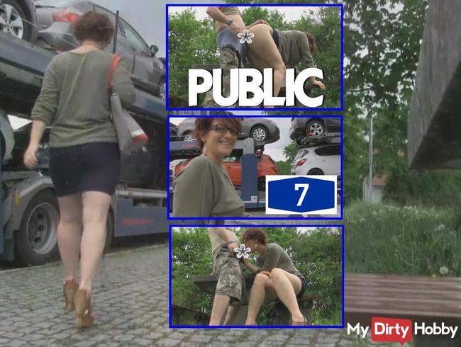 Public ficken am Rastplatz