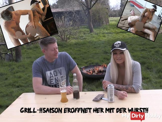 Grillsaison eröffnet! Her mit der Wurst!!