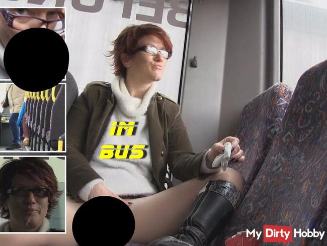 Sperma-Fresse im Bus