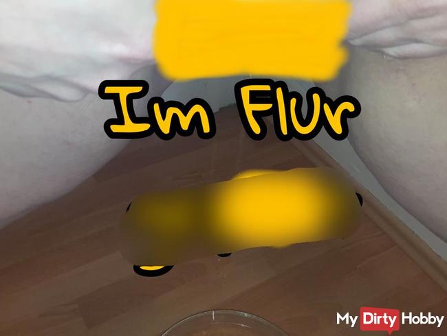 Im Flur gepisst