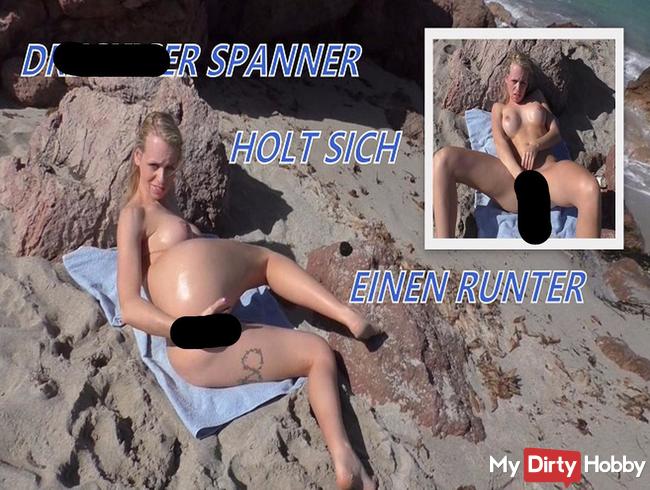 Dreist. Dreckiger Spanner wixxt sich einen !