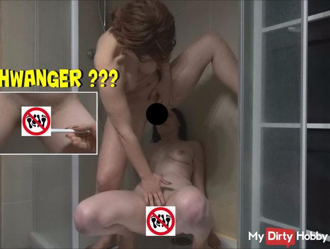 Schwangerschaftstest und Pissen