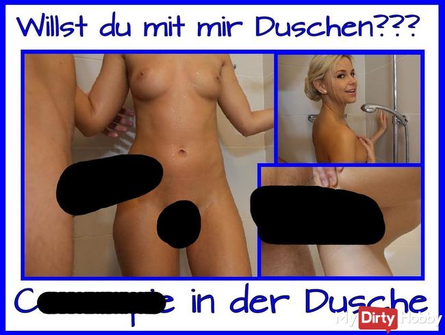 Beim Duschen hart gefickt