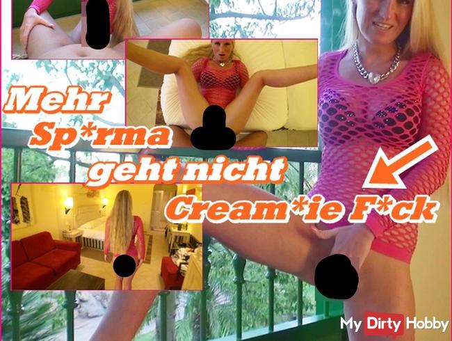 Mehr Sperma geht nicht - Creampie Fick