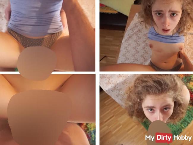 Doppelt Abgespritzt ! Erst Creampie Auf Dem Esstisch Dann Sparmafüllung In Mein Maul