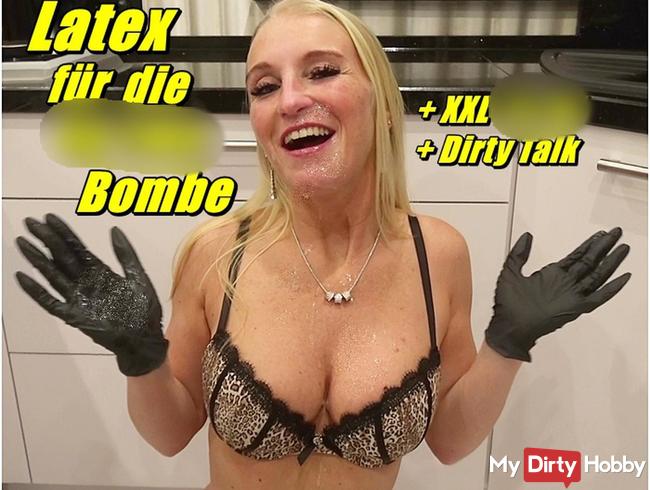 Latex für die Sperma Bombe - XXL Facial