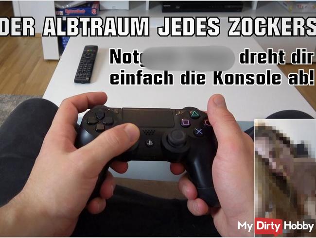 Der Albtraum jedes Zockers! POV & UNCUT!