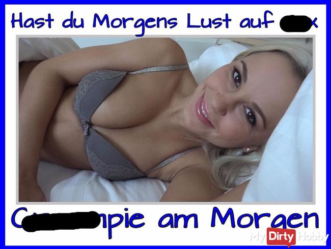 Morgens Fick-Creampie im Bett