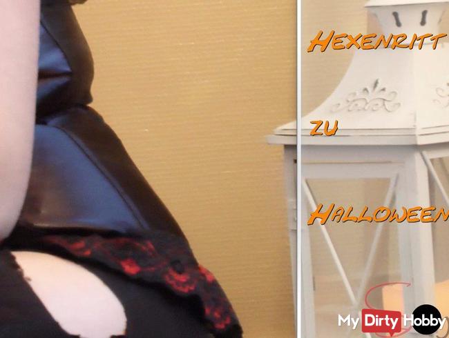 Hexenritt zu Halloween