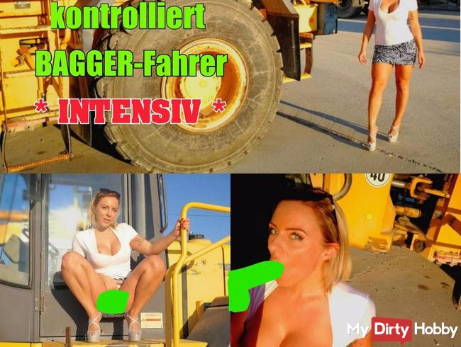 Als Schichtleiterin vom Arbeiter auf dem Bagger gefickt! PUBLIC!