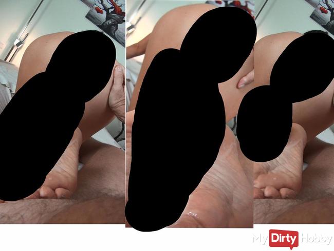 Footjob de Luxe! Sperma-Explosion XXl