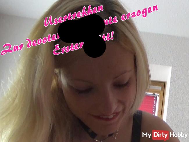 Erziehung zur devoten Analstute - Erster Ritt!