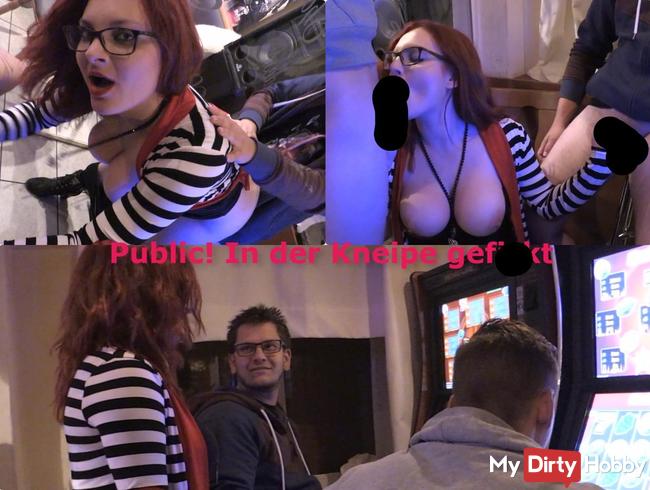 Public! In der Kneipe gefickt!