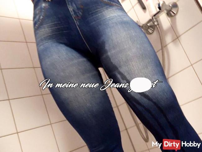 In meine neue Jeans gepisst