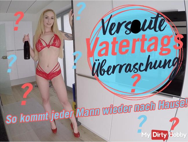 VERSAUTE VATERTAGS ÜBERRASCHUNG! ???? | LUCY CAT