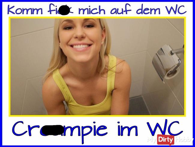 Gib mir ein Creampie im WC
