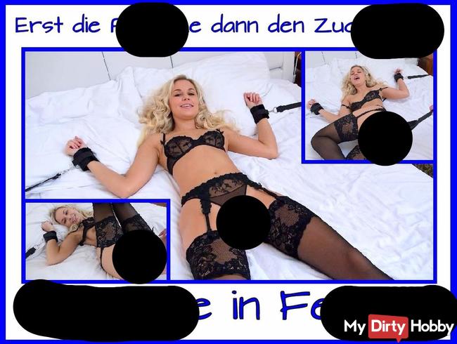 Erst die Peitsche und dann habe ich den Zuckerguß bekommen